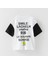 Yeni Sezon Smile Baskılı Sırt Yazı Detaylı Mickey Oversize T-Shirt 2