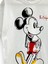 Yeni Sezon Ekru / Beyaz Renk Üzeri Mickey Oversize T-Shirt 3