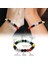 Küre Kesim Multicolor Doğaltaş Kombinli Kadın-Erkek Başarı Bilekliği (2li Set) 2