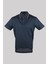 Erkek Polo Yaka Düğme Kapamalı Kısa Kollu Lacivert Polo Yaka T-Shirt 24411261-013 1
