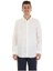 Erkek Marka Logolu Uzun Kollu Slim Fit Beyaz Gömlek K10K109286-0K4 1