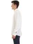 Erkek Marka Logolu Uzun Kollu Slim Fit Beyaz Gömlek K10K109286-0K4 3