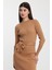 Fitilli Uzun Triko ELBİSE(A92045-S) 3