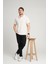 Waffle Desenli Polo Yaka T-Shirt (E24-PLTS00) 5