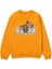 Ayıcık Baskılı Organik Kumaş Sweatshirt 1