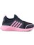 Kids Sneaker Bağcıksız Aqua Ultra Hafif Ortopedik Unisex Spor Ayakkabı Lacivert Pembe 1