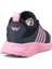 Kids Sneaker Bağcıksız Aqua Ultra Hafif Ortopedik Unisex Spor Ayakkabı Lacivert Pembe 2