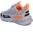 Gri Orange Unisex Kids Sneaker Esnek Rahat Kalıp Çocuk Spor Ayakkabı Tam Kalıp Günlük Ayakkabı 3