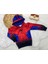 Spıderman Baskılı Kapüşonlu Polarlı Erkek Çocuk Sweatshirt 2