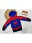 Spıderman Baskılı Kapüşonlu Polarlı Erkek Çocuk Sweatshirt 3