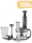 2000W Turbo Doğrayıcı, Dilimleme Rondo, Blender - Ikili Çelik Mikser 6 In 1 Çok Amaçlı Mutfak Robotu 1