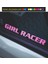 Araç Oto Sticker Gırl Racer Yazısı 26X4 cm 1