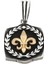 Gümüş 925 Ayar Fleur De Lis Kolye Ucu 1