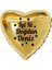 18 inç Gold Renk Kişiye Özel İyi ki Doğdun Yazılı Yıldız Figürlü Kalp Folyo Balon 1