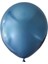 12 inç Mavi renk 10 lu Krom-Mirror-Aynalı Dekorasyon Balonu 1