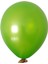 12 inç Fıstık Yeşili renk 10 lu Metalik Dekorasyon Balonu 1