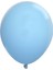 12 inç Açık Mavi - Bebe Mavi renk 25 li Pastel Dekorasyon Balonu 1