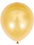 12 inç Rose Gold renk 25 li Metalik Dekorasyon Balonu 1