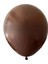 12 inç Çikolata Kahve renk 25 li Pastel Dekorasyon Balonu 1