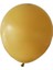 12 inç Zerdeçal renk 25 li Retro Dekorasyon Balonu 1