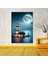 Istabul Kızkulesi Dolunay Fantastik Gece Dekoratif Kanvas Tablo DKMR470 1