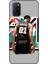 Oppo A52 Kılıf Basketbolcular 27 Duncan 21 Gri Lazer Kesim Silikon 1