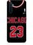 Realme 6 Kılıf Basketbolcular 1 Chicago 23 Siyah Telefon Kılıfı 1