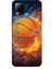Infinix Hot 10T Kılıf Basketbolcular 30 Basketbol Topu Kenarları Şeffaf Kapak 1