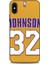 Apple iPhone x Kılıf Basketbolcular 19 Johnson 32 Tam Koruma Kılıf 1