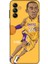 Samsung Galaxy A04S Kılıf Basketbolcular 10 Laker 24 Mor Sarı Full Hd Kılıf 1