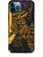 Apple iPhone 12 Pro Max Kılıf Basketbolcular 7 Kobe 24 Siyah Sarı Desenli Kılıf 1