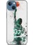 Apple iPhone 13 Mini Kılıf Basketbolcular 28 Bird 33 Beyaz Yeşil Iz Bırakmayan Kılıf 1