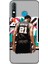 Infinix Zero 8 Kılıf Basketbolcular 27 Duncan 21 Gri Lazer Kesim Silikon 1