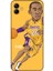 Samsung Galaxy M04 Kılıf Basketbolcular 10 Laker 24 Mor Sarı Full Hd Kılıf 1