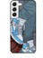 Samsung Galaxy S22 Kılıf Basketbolcular 3 Ayakkabı Mavi Arka Kapak 1
