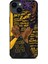 Apple iPhone 14 Kılıf Basketbolcular 7 Kobe 24 Siyah Sarı Desenli Kılıf 1