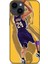 Apple iPhone 14 Kılıf Basketbolcular 9 Kobe Bryant 24 Mor Uv Kılıf 1