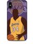 Apple iPhone Xs Max Kılıf Basketbolcular 24 Lakers Kahverengi Darbe Emici Kılıf 1