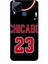 Realme C15 Kılıf Basketbolcular 1 Chicago 23 Siyah Telefon Kılıfı 1