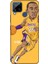 Realme C15 Kılıf Basketbolcular 10 Laker 24 Mor Sarı Full Hd Kılıf 1