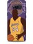 Samsung Galaxy S8 Kılıf Basketbolcular 24 Lakers Kahverengi Darbe Emici Kılıf 1