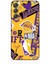 Samsung Galaxy M34 5g Kılıf Basketbolcular 11 Sarı Mor Los Angeles 4K Baskılı Kılıf 1