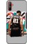 Realme C3 Kılıf Basketbolcular 27 Duncan 21 Gri Lazer Kesim Silikon 1