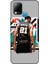 Infinix Hot 10T Kılıf Basketbolcular 27 Duncan 21 Gri Lazer Kesim Silikon 1