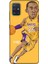 Samsung Galaxy A51 Kılıf Basketbolcular 10 Laker 24 Mor Sarı Full Hd Kılıf 1