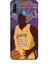 Huawei P30 Lite Kılıf Basketbolcular 24 Lakers Kahverengi Darbe Emici Kılıf 1