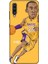 Samsung Galaxy A70S Kılıf Basketbolcular 10 Laker 24 Mor Sarı Full Hd Kılıf 1