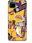 Realme C21Y Kılıf Basketbolcular 11 Sarı Mor Los Angeles 4K Baskılı Kılıf 1