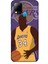 Infinix Hot 10T Kılıf Basketbolcular 24 Lakers Kahverengi Darbe Emici Kılıf 1
