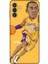Samsung Galaxy M13 Kılıf Basketbolcular 10 Laker 24 Mor Sarı Full Hd Kılıf 1